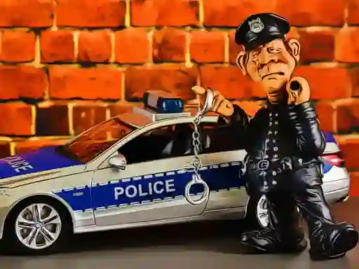 Spel Police Officers Puzzle aanlyn