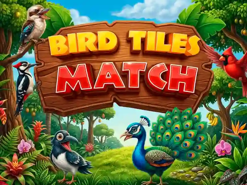 Spel Bird Tiles Match aanlyn