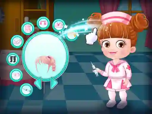 Spel Baby Hazel Doctor Dressup aanlyn