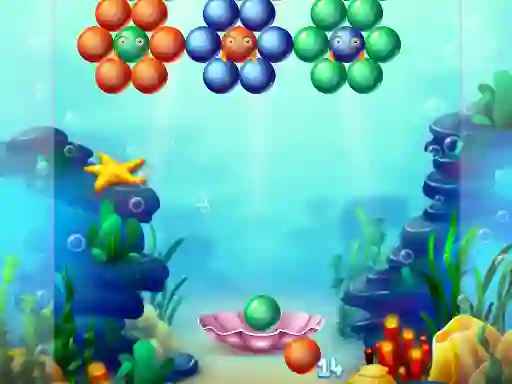 Spel Aqua Bubble Shooter aanlyn