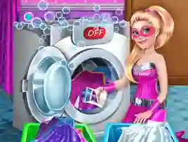 Spel Superdoll Washing Capes aanlyn