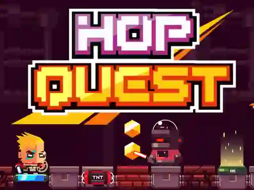 Spel Hop Quest aanlyn