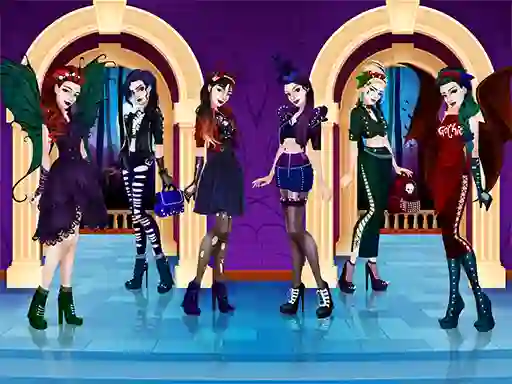 Spel Gothic Dress Up aanlyn