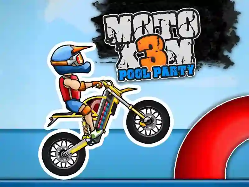 Spel Moto X3M  Pool Party aanlyn