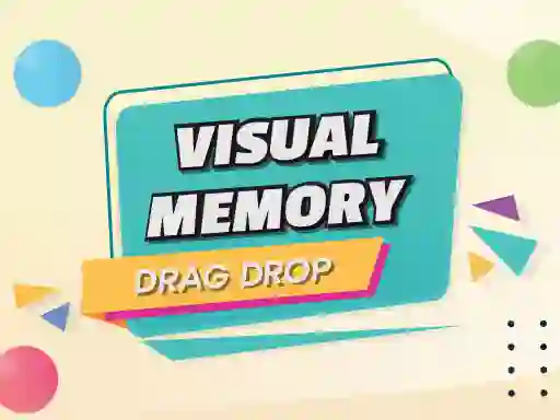 Spel Visual Memory Drag Drop aanlyn