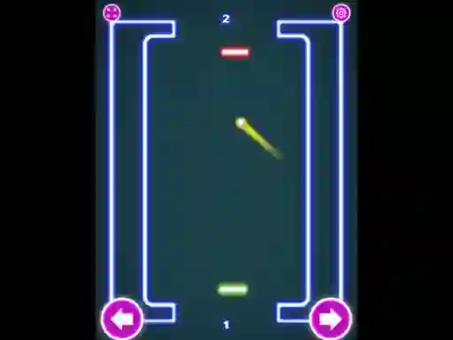 Spel Pong Neon aanlyn