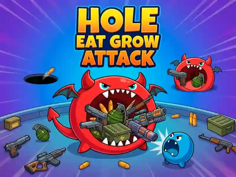 Spel Hole Eat Grow Attack aanlyn