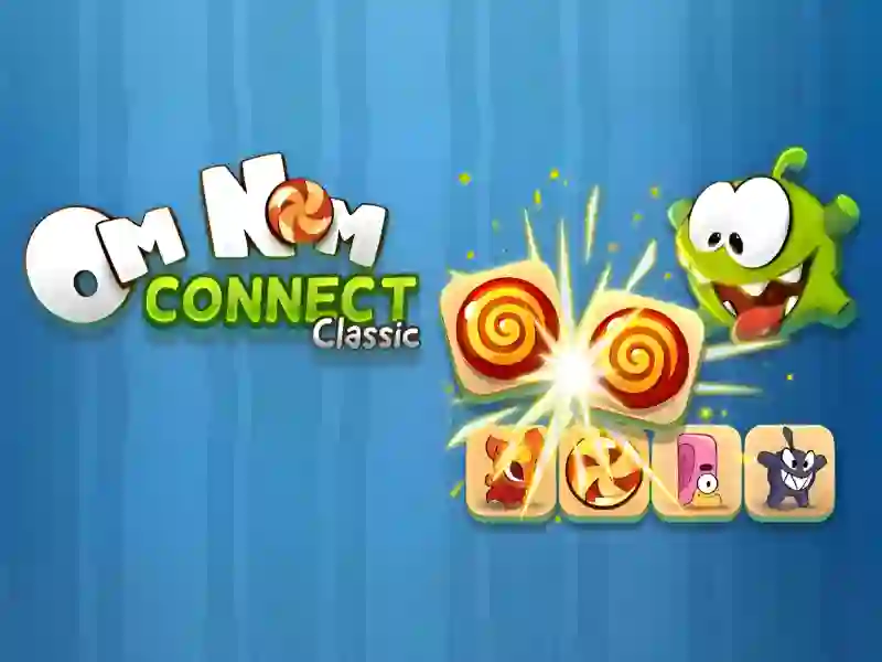 Spel Om Nom Connect Classic aanlyn