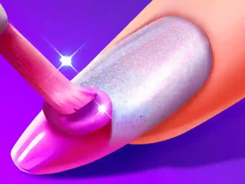 Spel Girls Nail Salon aanlyn