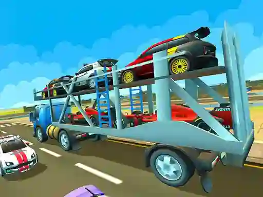 Spel Car Transporter Cargo Truck aanlyn