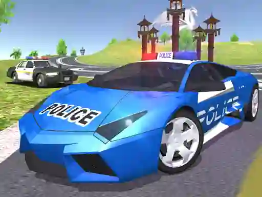 Spel Police Car Simulator 3d aanlyn