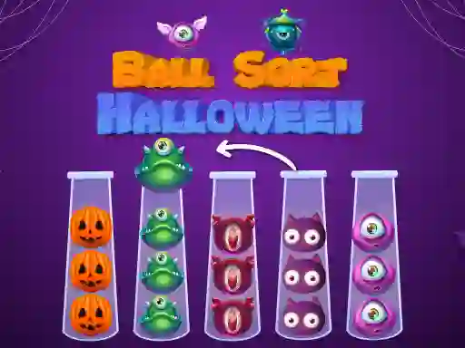 Spel Ball Sort Halloween aanlyn