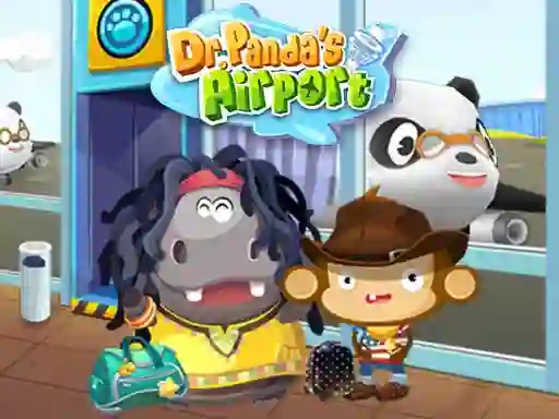 Spel Dr.Panda's Airport aanlyn