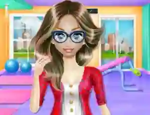 Spel Nerdy Girl Fat to Fit aanlyn