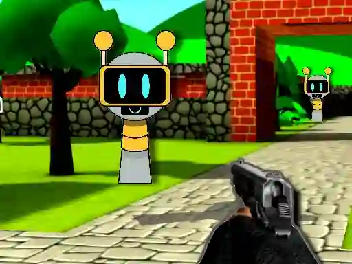 Spel Sprunki 3D Shooter aanlyn