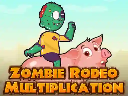 Spel Zombie Rodeo Multiplication aanlyn