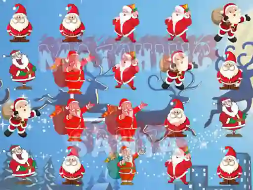 Spel Matching Santa aanlyn