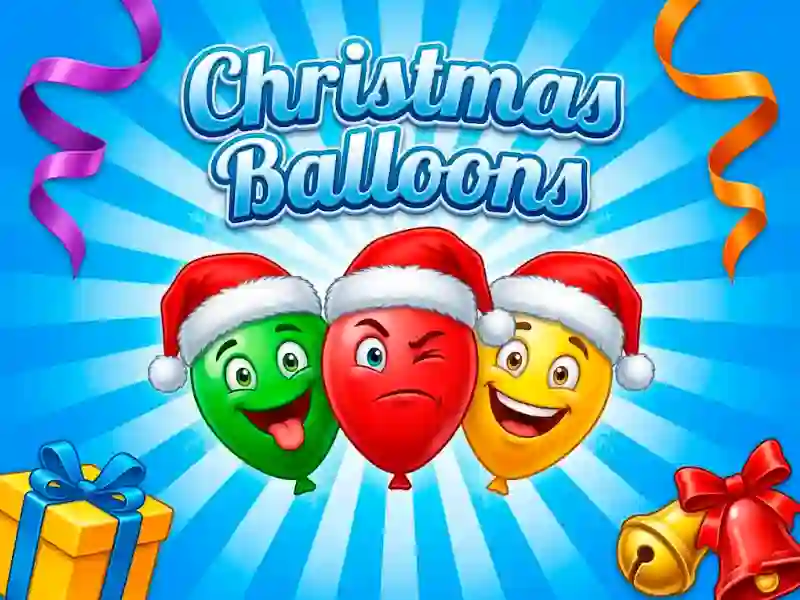 Spel Christmas Balloons aanlyn