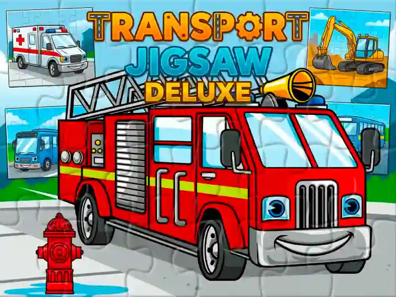 Spel Transport Jigsaw Deluxe aanlyn