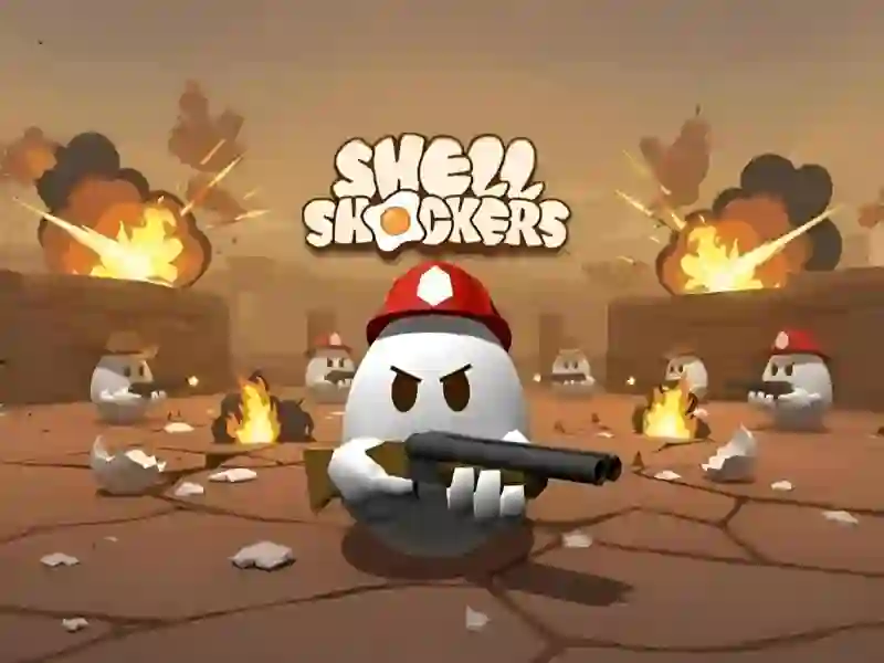 Spel Shell shockers aanlyn