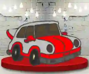 Spel Coloring Cars aanlyn