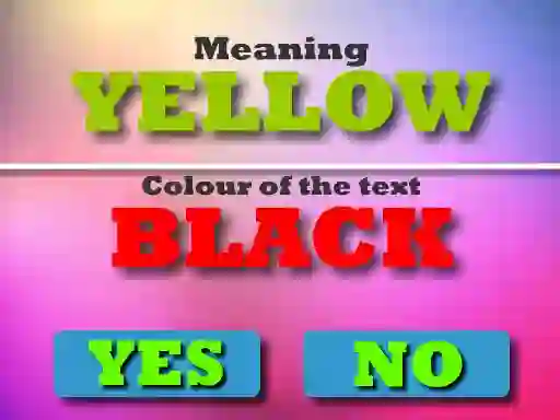 Spel Colour Text Challeenge aanlyn