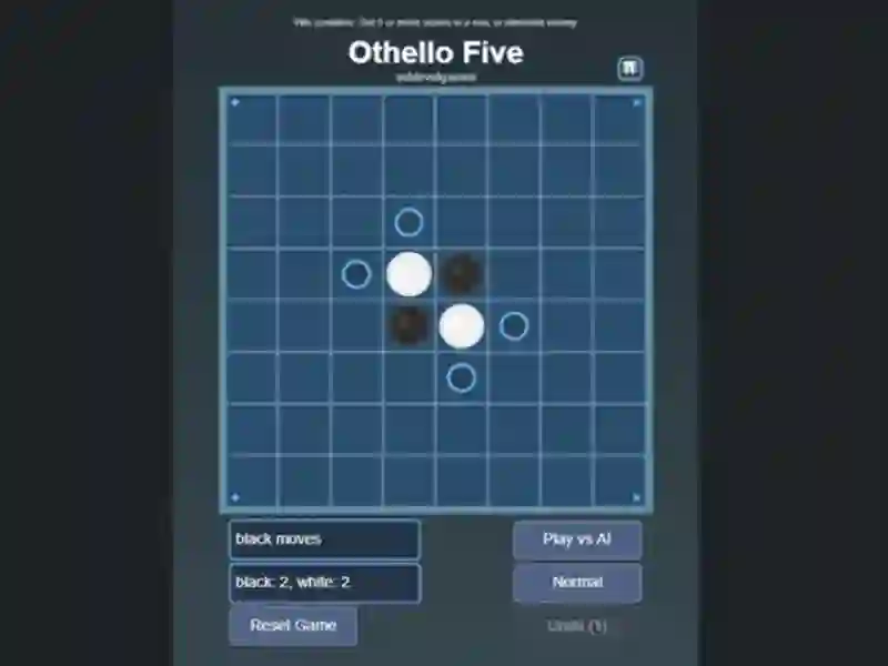 Spel Othello Five aanlyn