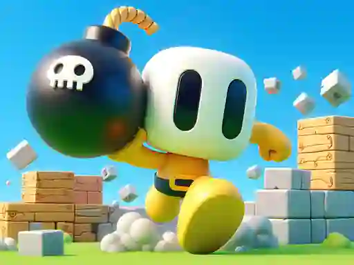 Spel Bombaman 3D aanlyn