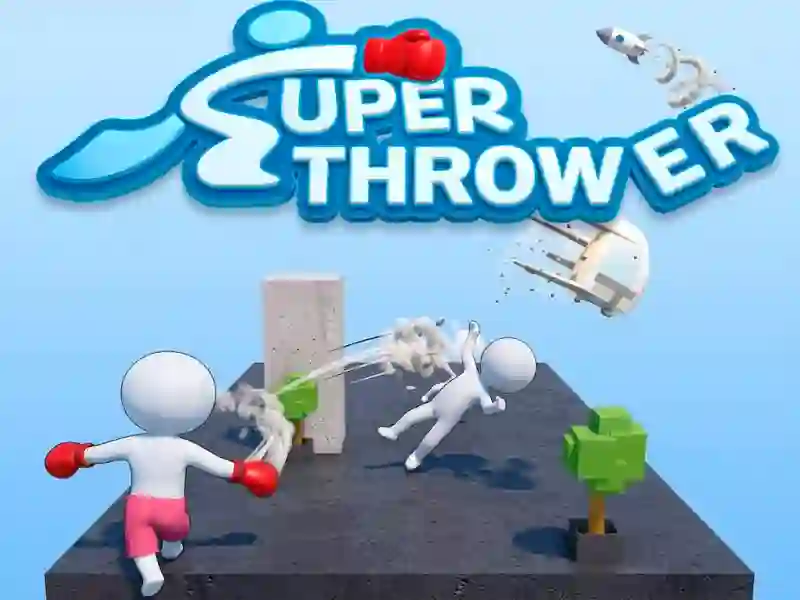 Spel Super Thrower aanlyn