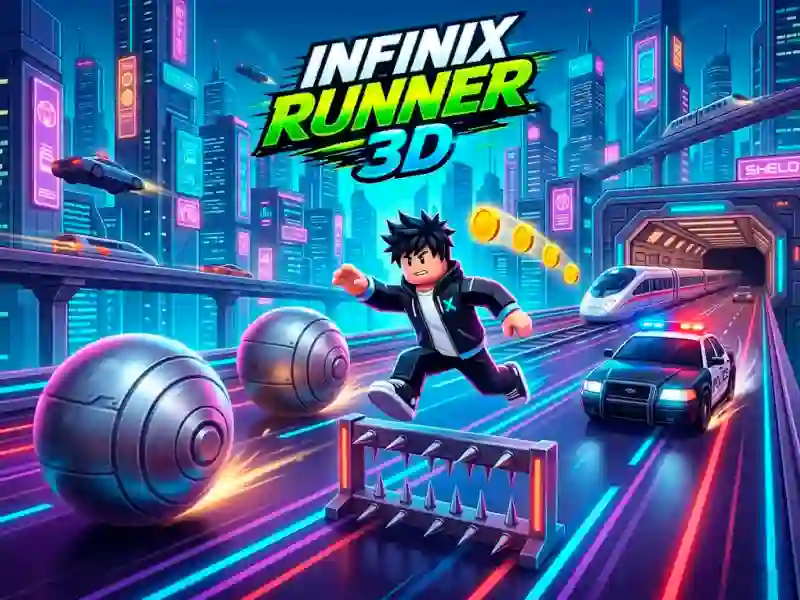 Spel Infinix Runner 3D aanlyn