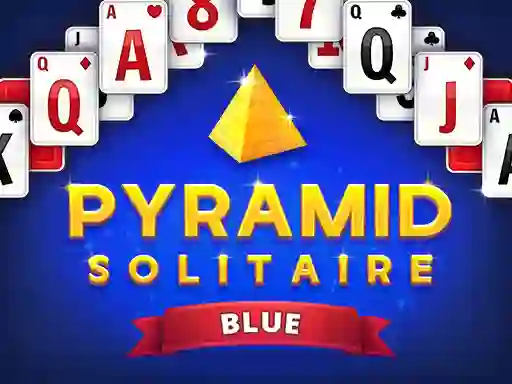 Spel Pyramid Solitaire Blue aanlyn