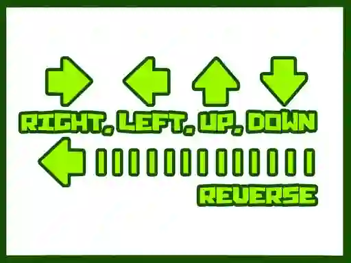 Spel Right Left Up Down Reverse aanlyn