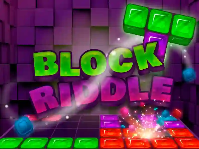 Spel Block Riddle aanlyn