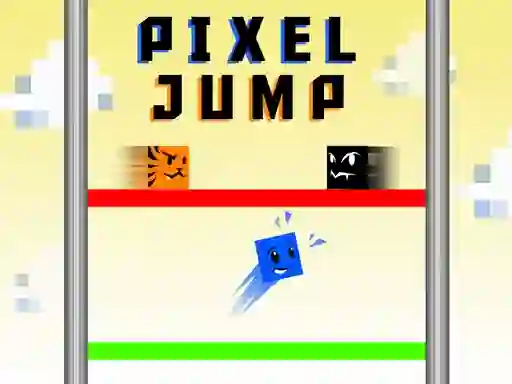 Spel Pixel Jump aanlyn
