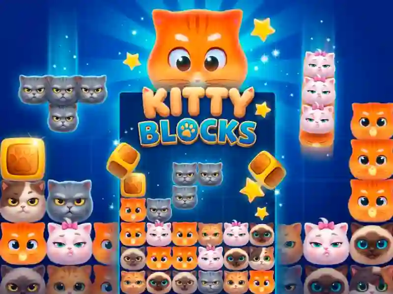Spel Kitty Blocks aanlyn