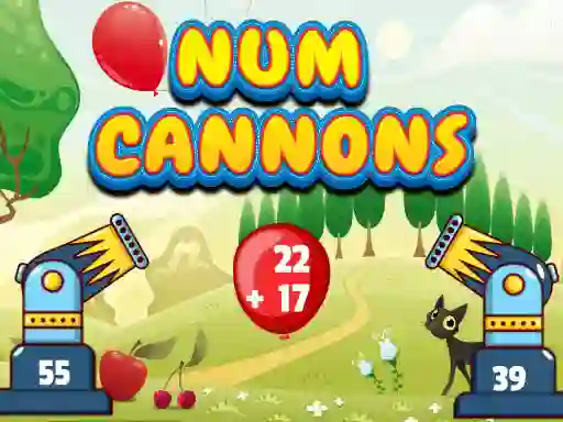 Spel Num Cannons aanlyn