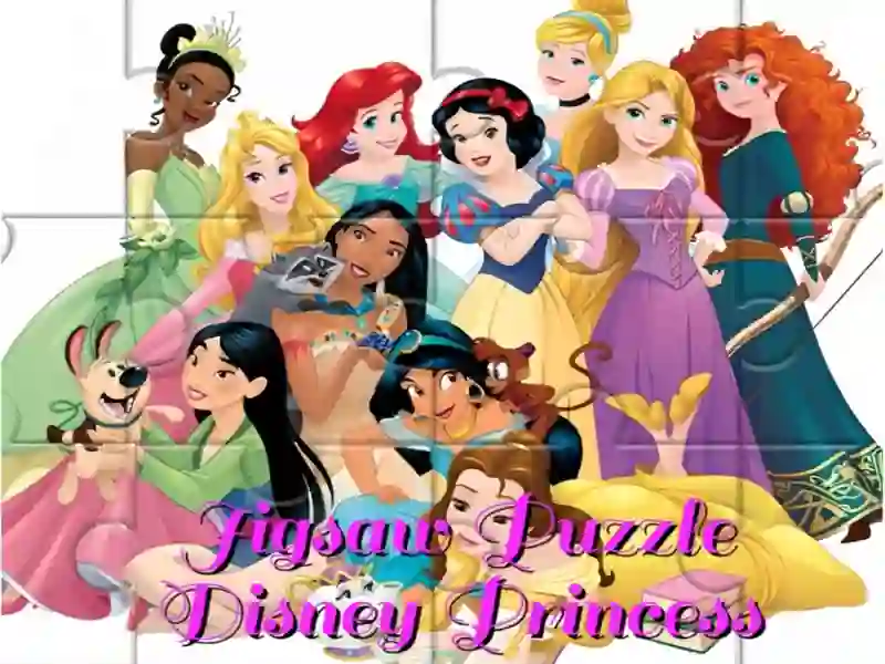 Spel Jigsaw Puzzle: Disney Princess aanlyn
