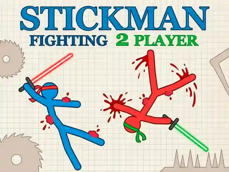 Spel Stickman Fighting 2 Player aanlyn