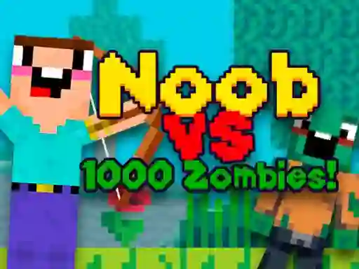 Spel Noob vs 1000 Zombies aanlyn