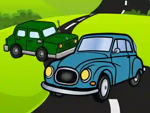 Spel Cartoon Car Jigsaw aanlyn