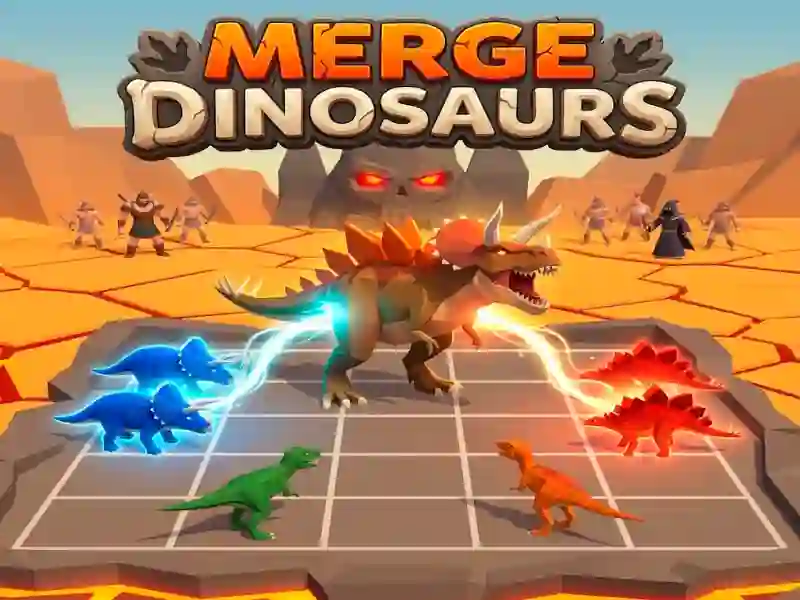 Spel Merge Dinosaurs aanlyn
