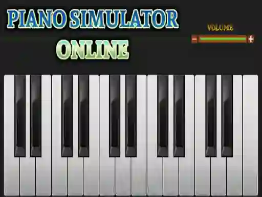 Spel Piano simulator online aanlyn