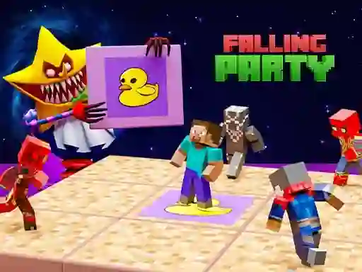 Spel Falling Party aanlyn