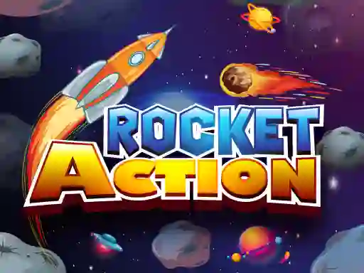 Spel Rocket Action aanlyn