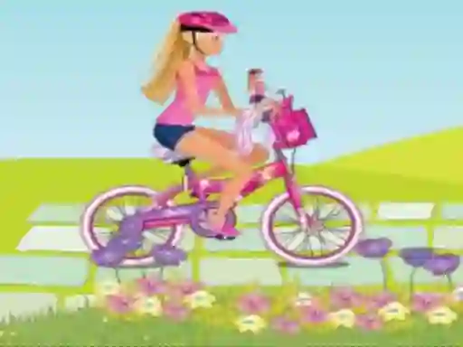 Spel BARBIE RIDES A BIKE aanlyn