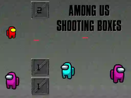 Spel Among Us Shooting Boxes aanlyn