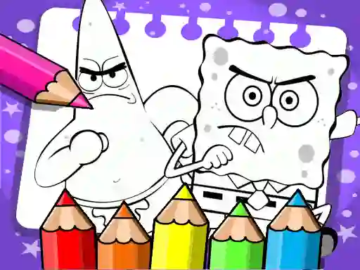Spel Sponge Bob Coloring Book aanlyn