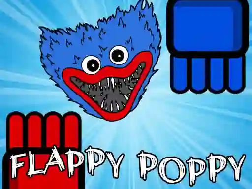 Spel Flappy Poppy aanlyn