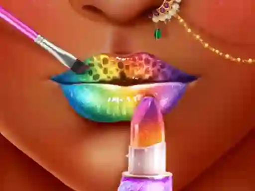 Spel Princess Lip Art Salon aanlyn