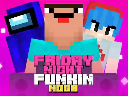 Spel Friday Night Funkin Vs Noobs aanlyn